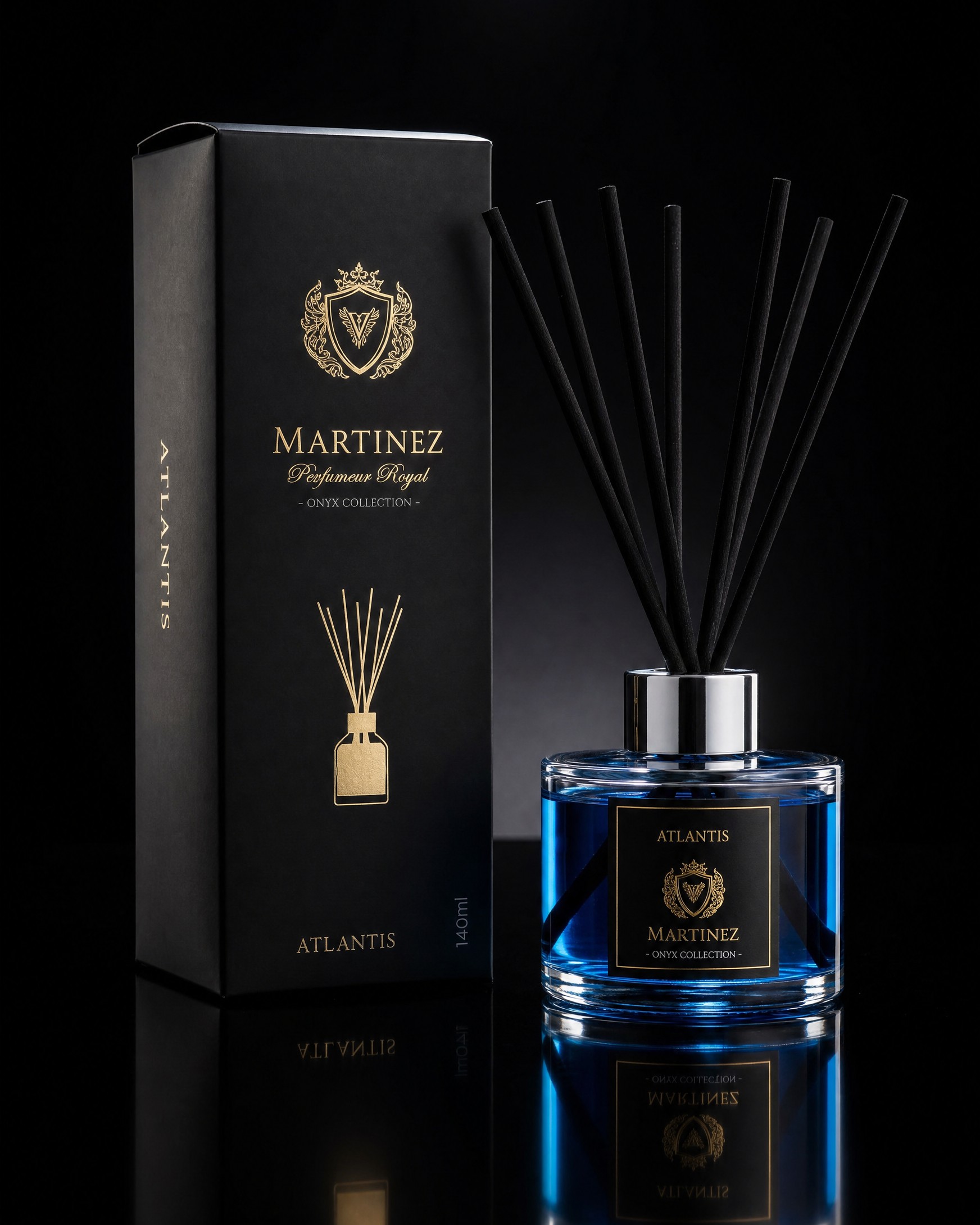 Парфюм за дома ATLANTIS – Martinez рийд дифузер Парфюм за дома ATLANTIS – Martinez рийд дифузер 140 ml